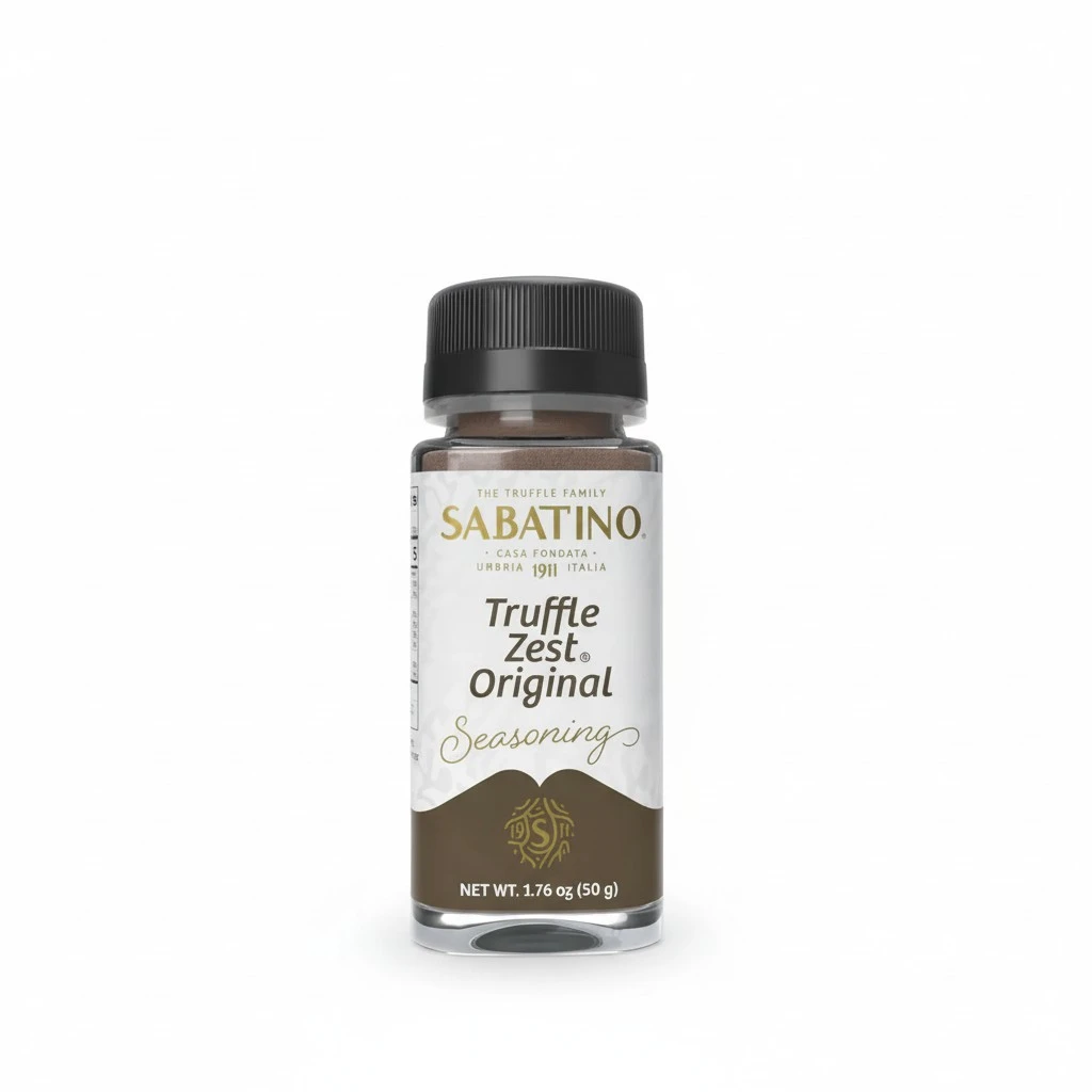 Sabatino Tartufi Truffle Zest Seasoning, The Original All Purpose Gourmet Truffle Powder, Plant Based, Vegan and Vegetarian Friendly, Low Carb, 1.76 oz