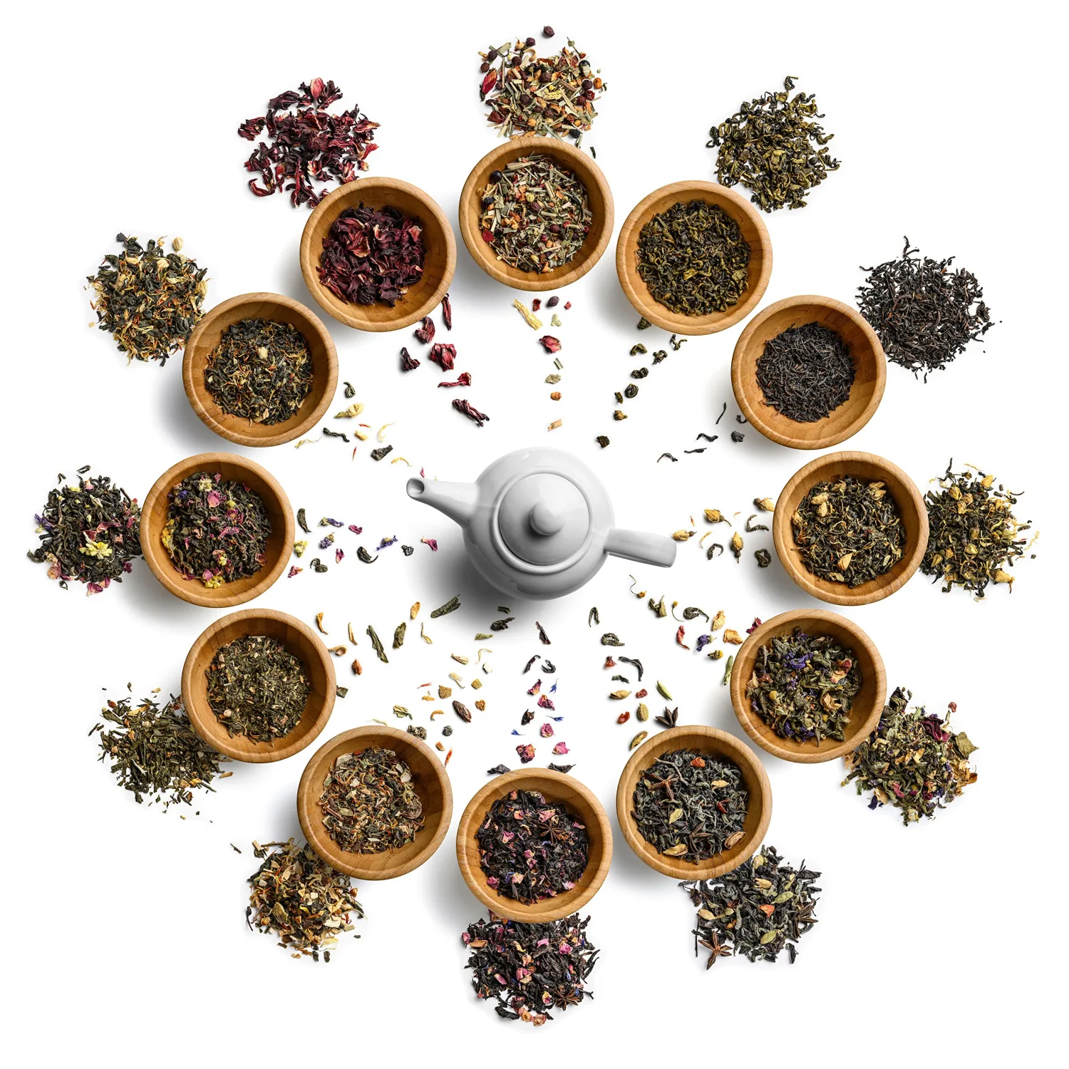 Cha4TEA 100-Count Variety Sampler Pack for Keurig K-Cup Brewers, 10 Flavors