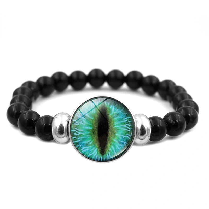 Dragon Eye Time Gemstone Beaded Bracelet