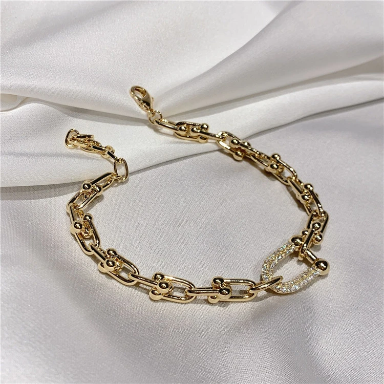 Cold Wind Metal Texture Trendy Bracelet