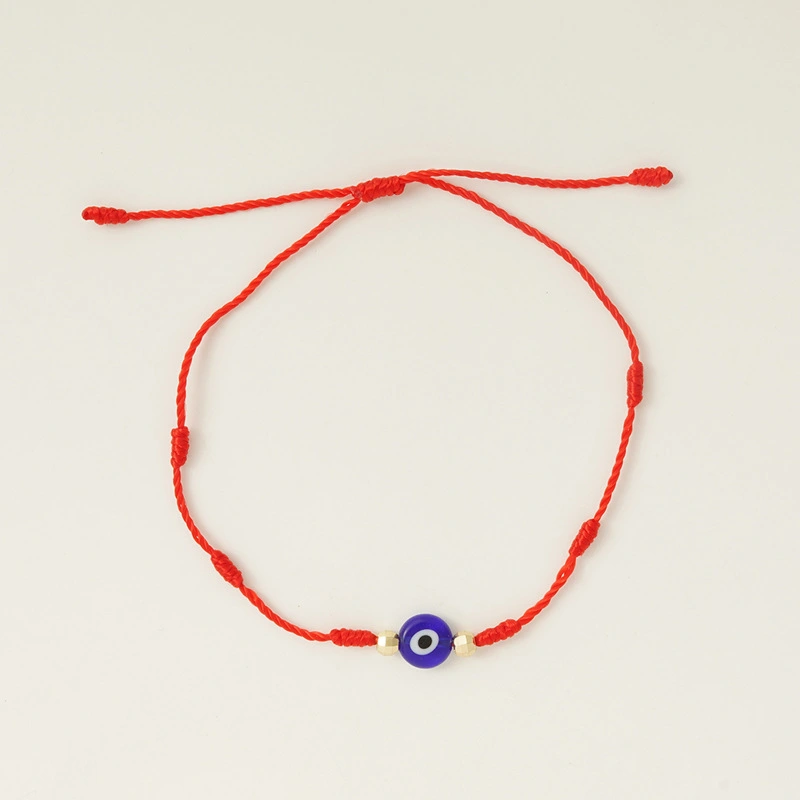 Simple And Generous Hand-woven Adjustable Couple Friendship Red String Bracelet