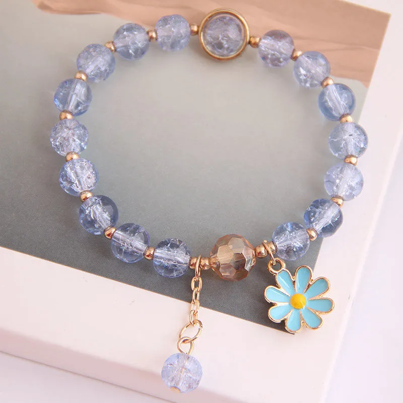 Crystal Multi-layer Bells Transport Lucky Bracelet