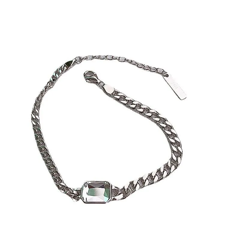 Women's Fashion Chain 925 Silver Bracelet