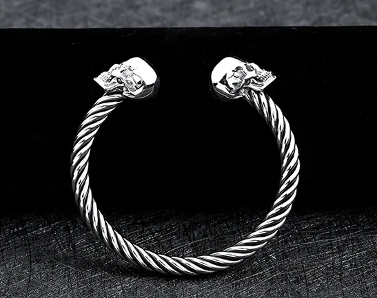 New Cool Punk Skull Bracelet For Man