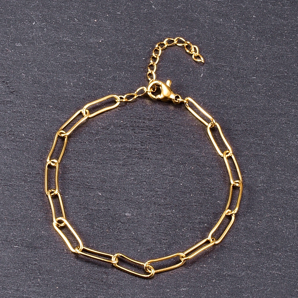 Simple chain chain square brand bracelet