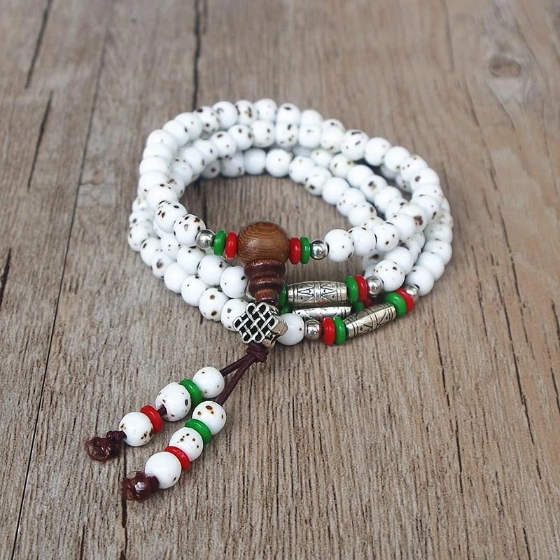 Ceramic bead bracelet