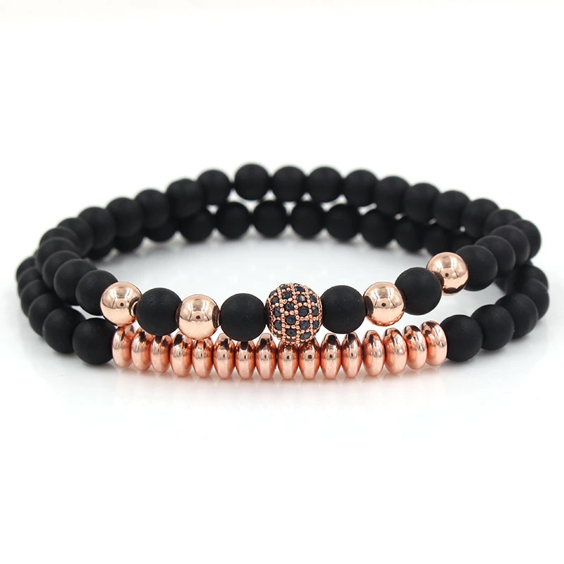 Alloy beaded bracelet