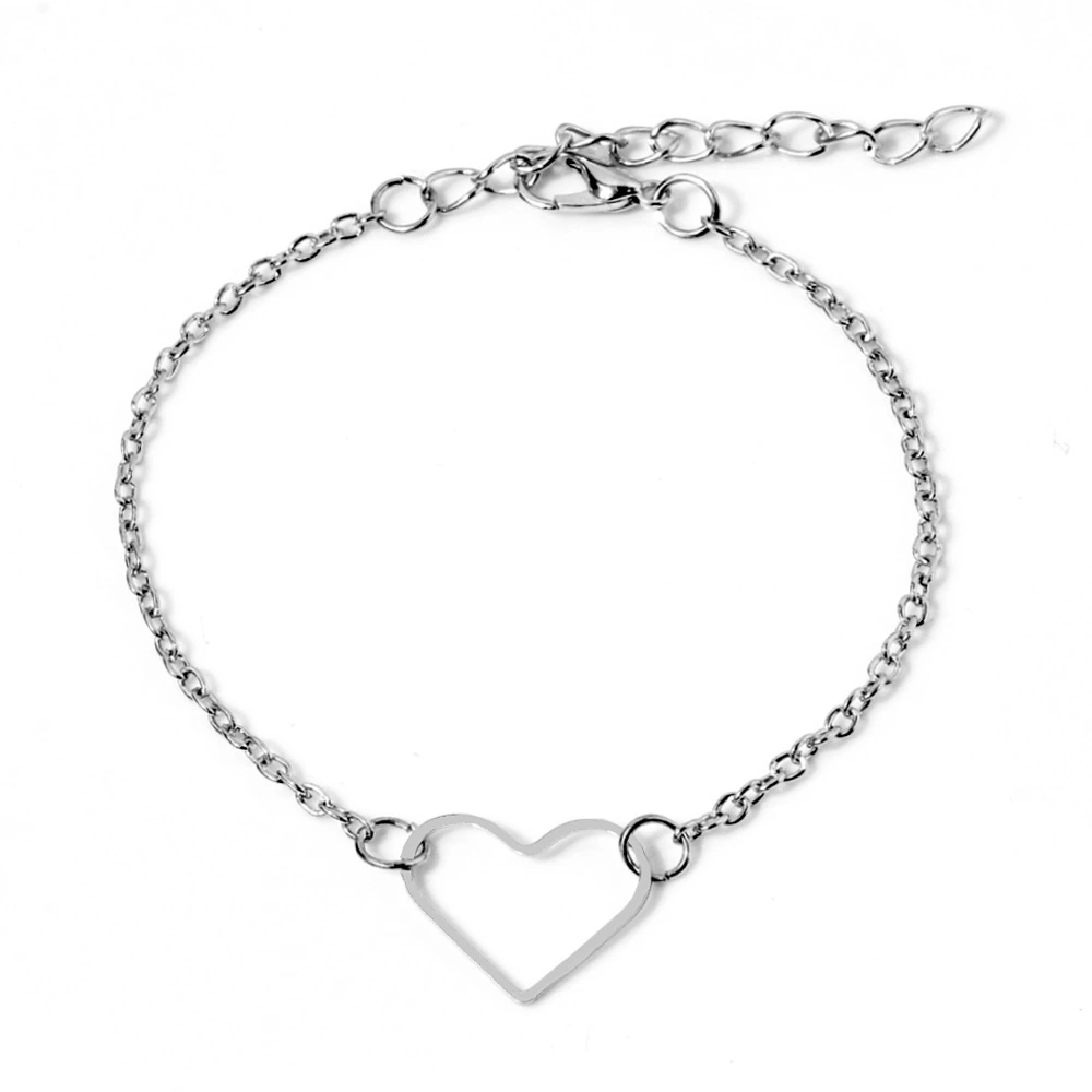 Shell wooden bead heart-shaped jewelry