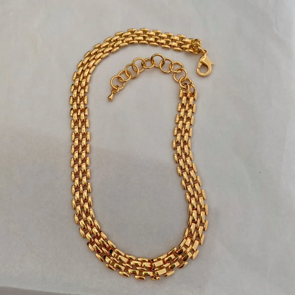 Clavicle chain INS accessories 18k copper