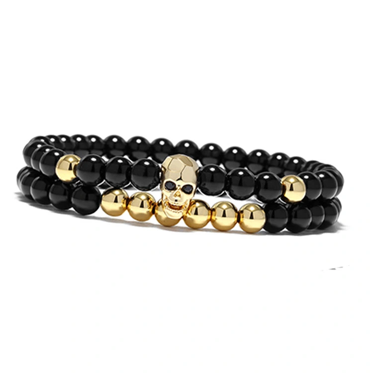 Skull Demon Bead Bracelet