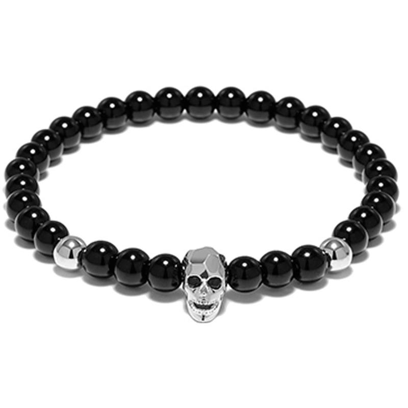 Skull Demon Bead Bracelet