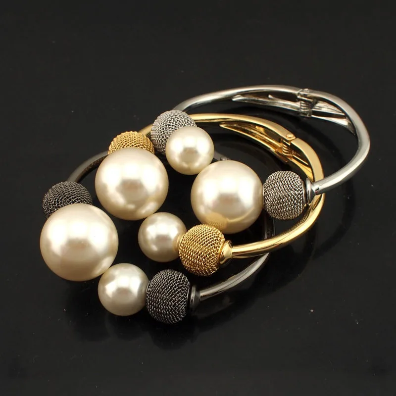 Big pearl all-match bracelet bracelet