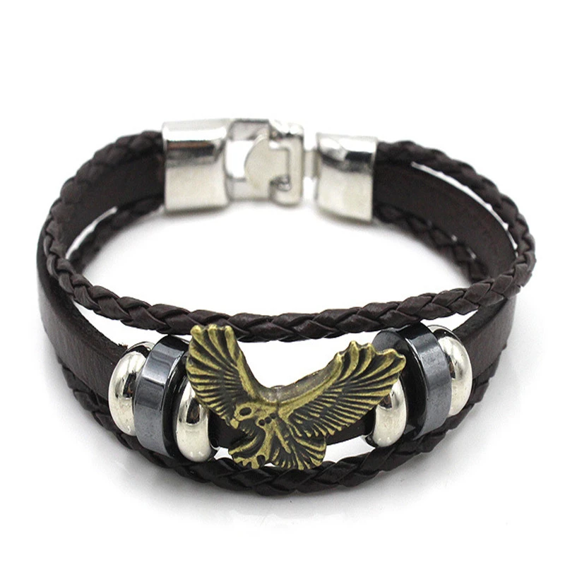 Non-mainstream cowhide leather bracelet