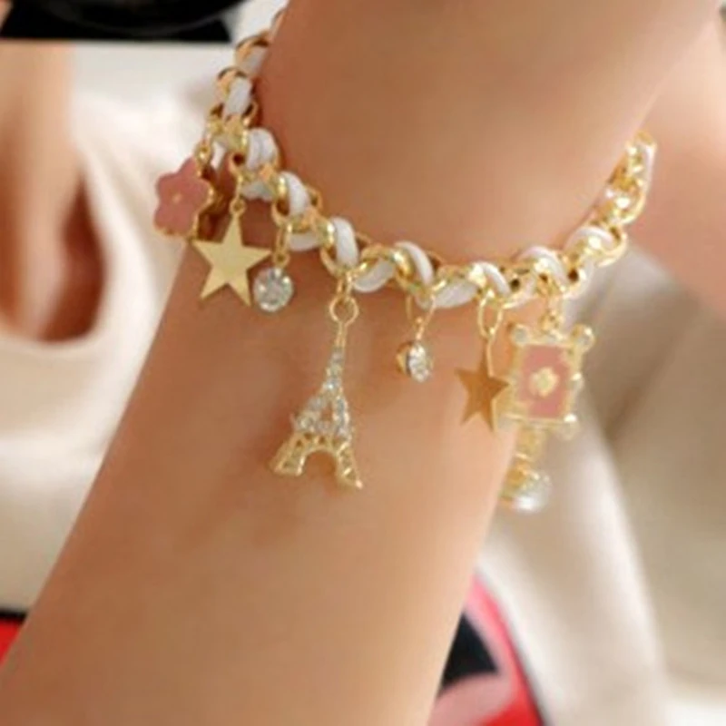 All-match Bracelet Female Jewelry Fashion Tower Star Flower