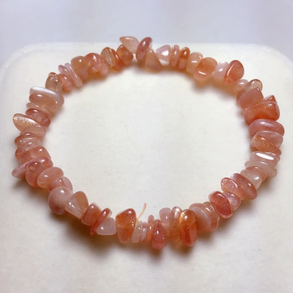 Natural Sunstone Bracelet