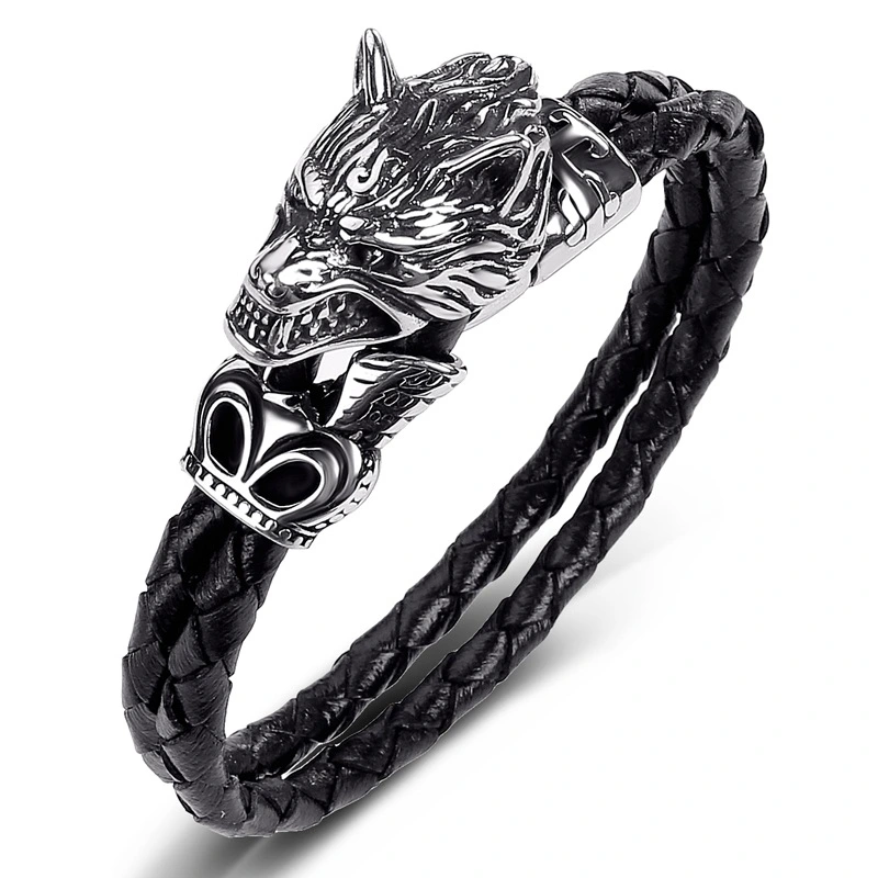 Wolf Head Bracelet