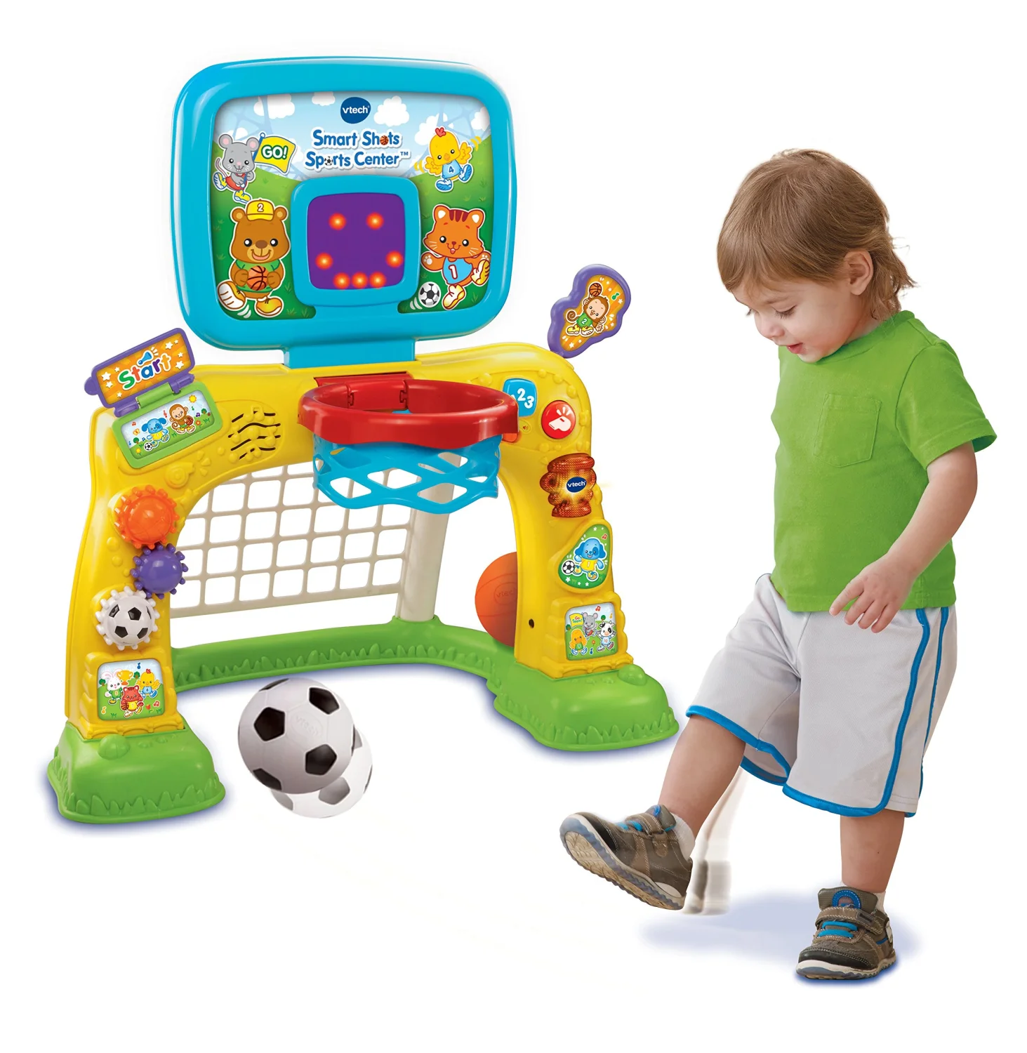 VTech Smart Shots Sports Center (Frustration Free Packaging), Yellow, Standard