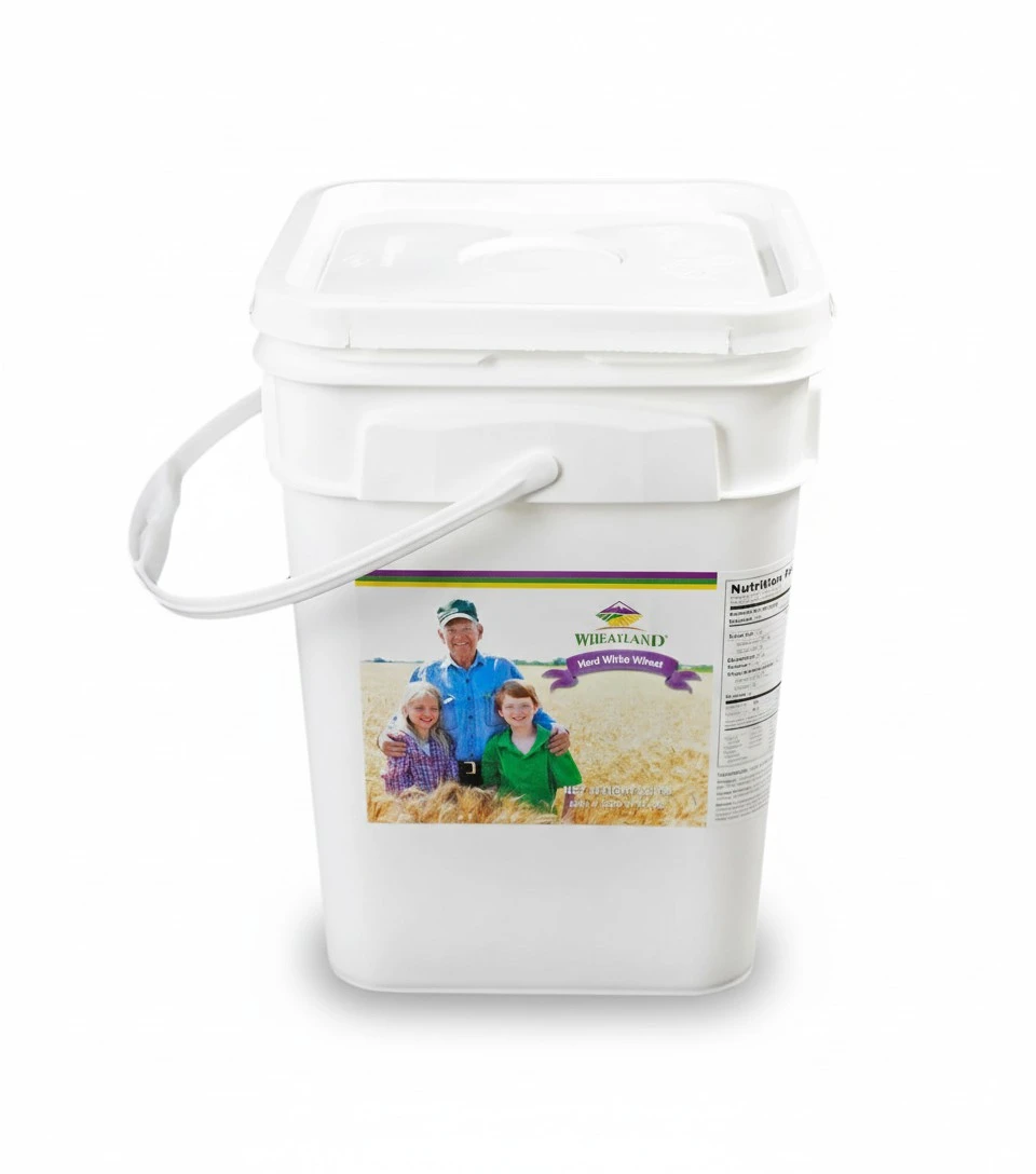 Hard White Wheat Berries : Wheatland™ : 25 lb Bulk: Emergency Preparedness : Mylar : Oxygen Absorber : 30 Year Shelf Life : Non GMO: NO Glyphosate : Long Term Food Storage