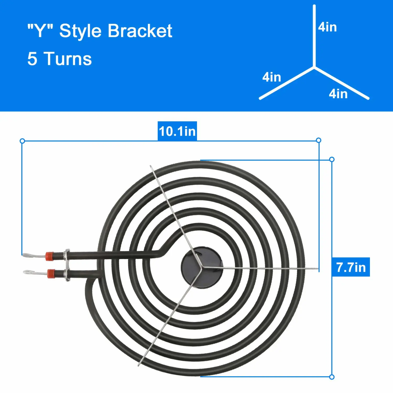 316442301 Electric Range Burner 8'' Coil Surface Element (5-Turns) by APPLIANCEMATES Replacement for Frigidaire Range Coil Surface Element Replaces MP26YA AP4356467 PS2339242