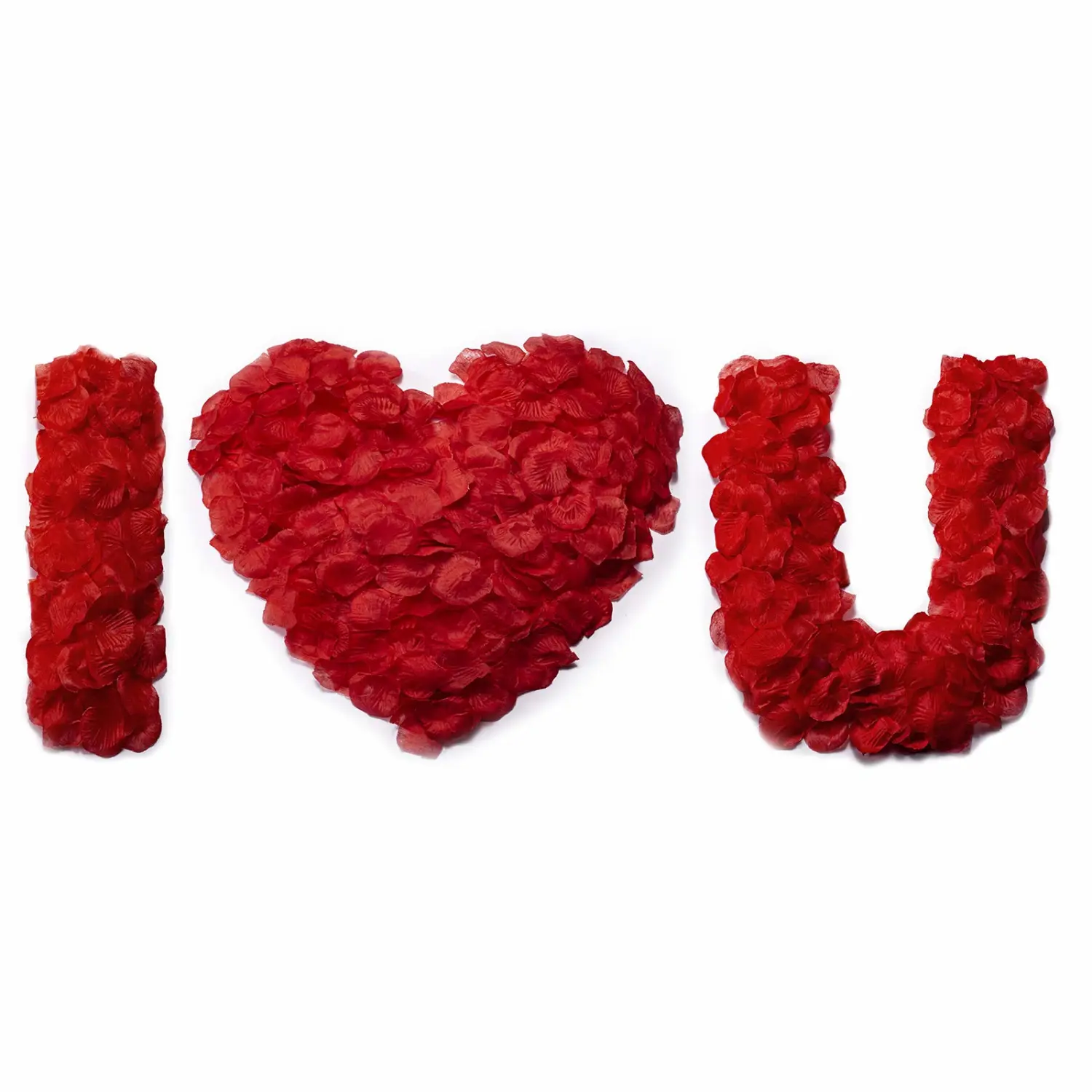 HongyiTime 1000 PCS Artificial Silk Rose Petals Decoration for Romantic Night, Wedding, Event, Party, Decoration, Decoration Wedding Party Color Red Rose Petals