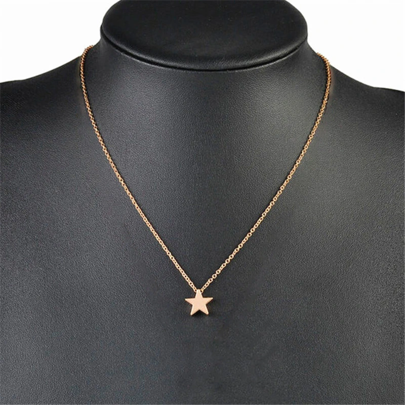 Simple Star And Moon Female Tide Niche Design Sense Clavicle Chain