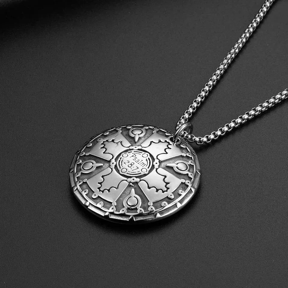 Stainless steel jewelry pendant