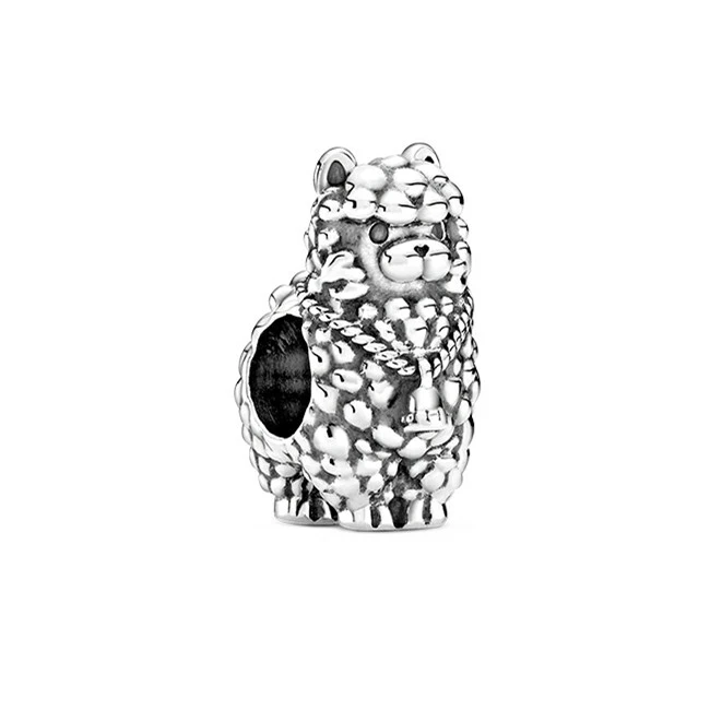 S925 sterling silver small animal bead