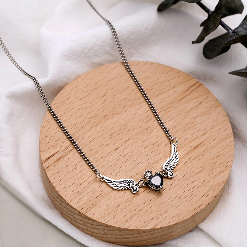 Angel wings necklace pendant