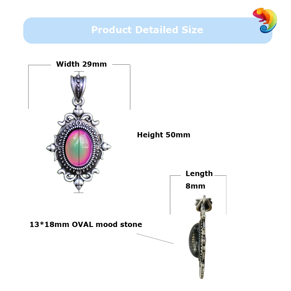 Plating mood pendant
