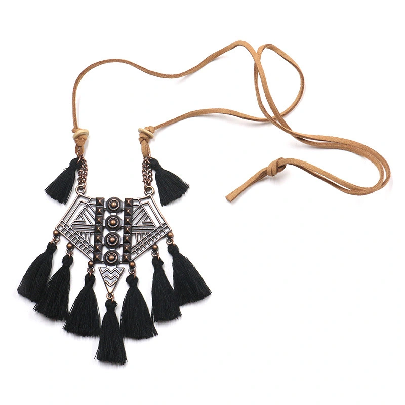 Hollow tassel pendant