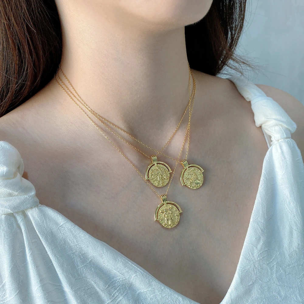 Embossed Dream Baroque Constellation Necklace