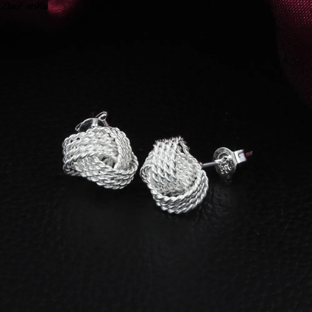 Explosive Jewelry Silver Plated Globe Earrings