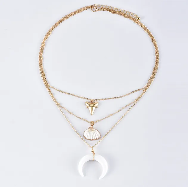 Shell crescent Pendant