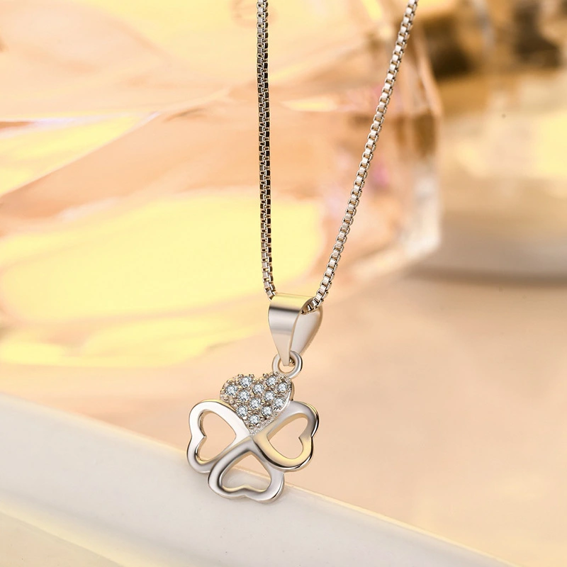Four Leaf Clover Necklace Pendant