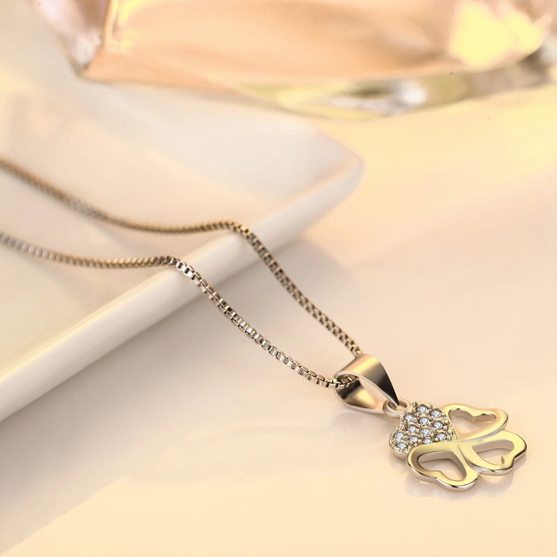 Four Leaf Clover Necklace Pendant