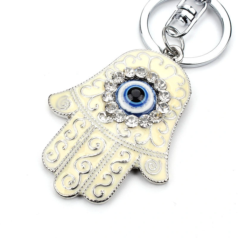 Creative Demon Eye Palm Keychain