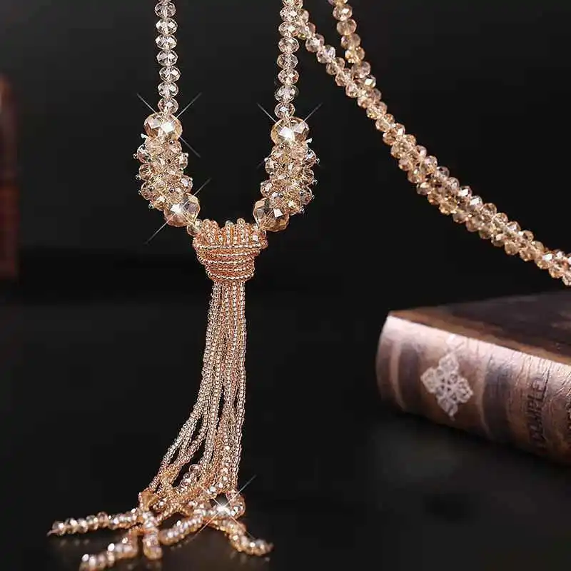 Necklace Of Crystal Of Euramerican New Style Temperament Female