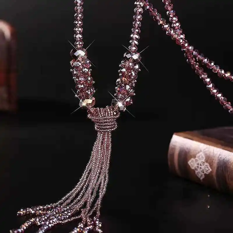 Necklace Of Crystal Of Euramerican New Style Temperament Female