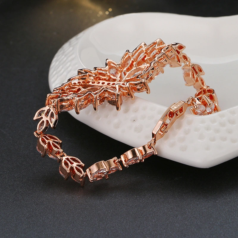 Ice Linghua Zircon Dinner Bracelet