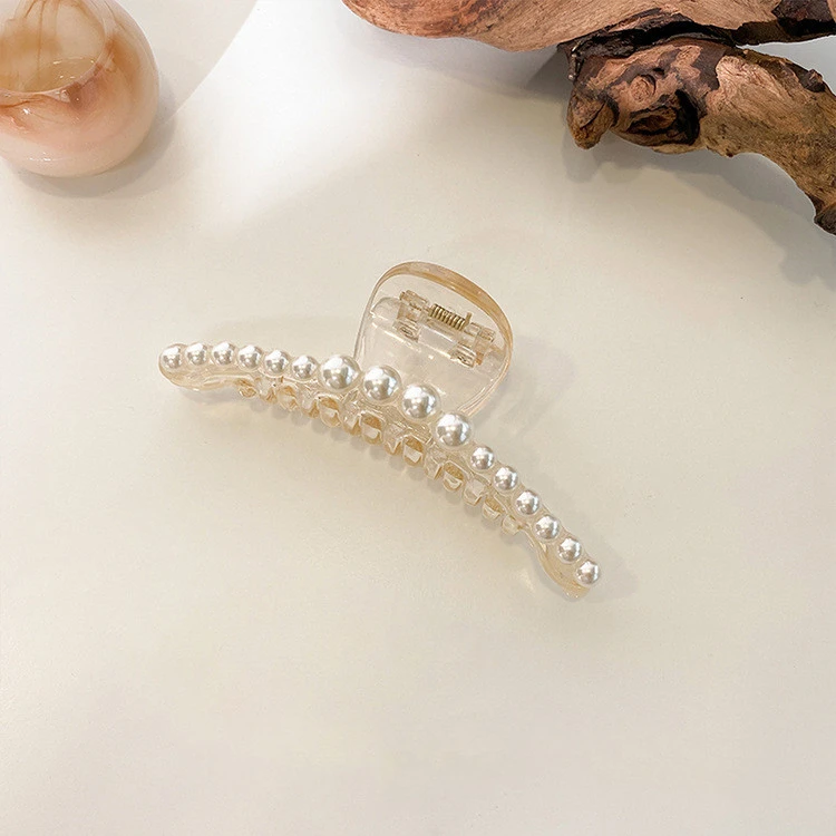 Pearl hairpin side clip