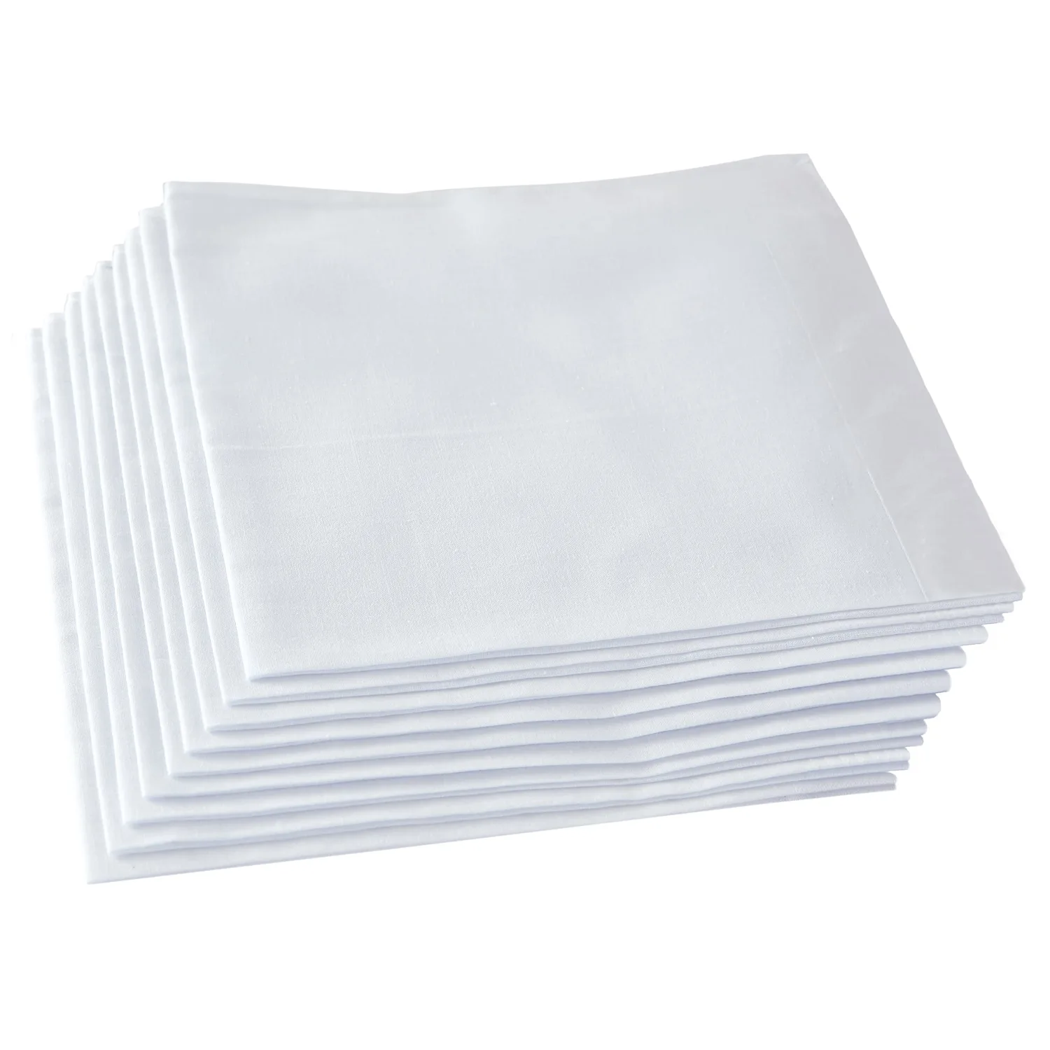 RDS HANKYTEX Men's Handkerchiefs,100% Soft Cotton