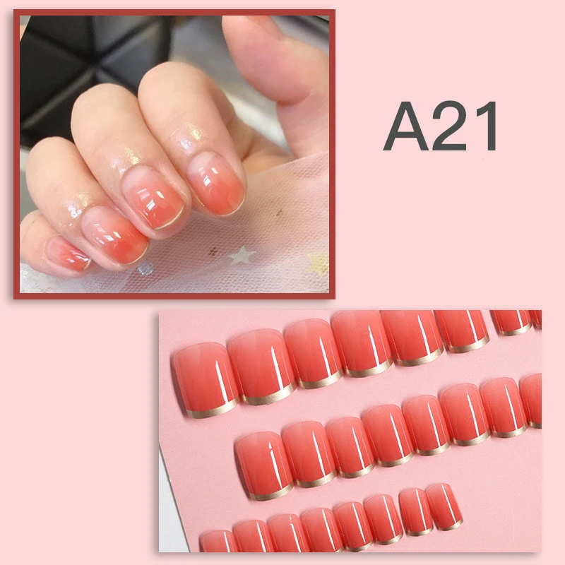 Net Red Fake Nail Sticker Wearing Nail Finished Nail Piece Nail Sticker