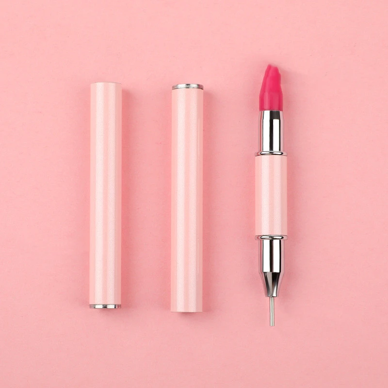 Double-head Metal Nail Point Drill Pen