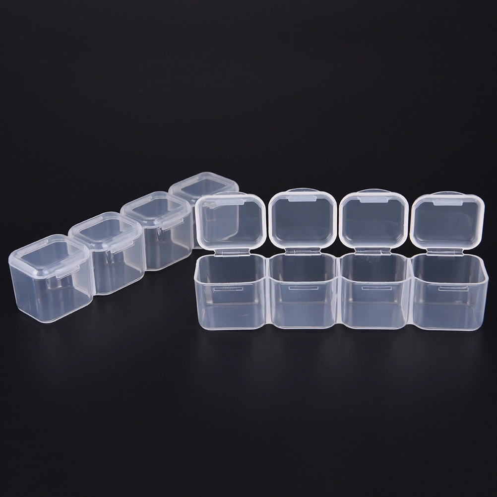 28 grid box transparent jewelry box