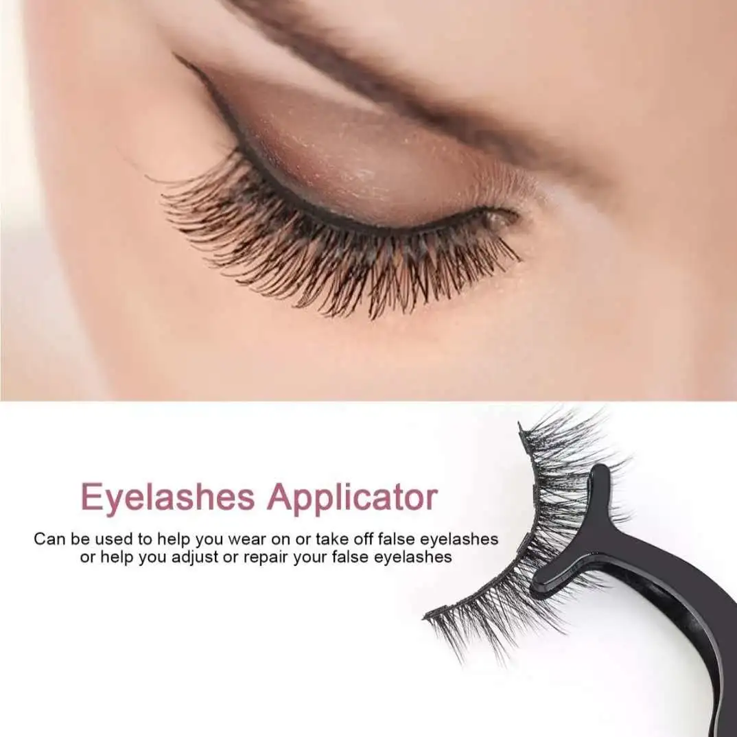 Liquid Eyeliner Magnetic False Eyelashes Set Five Pairs Of Glue-free Magnetic Eyelashes