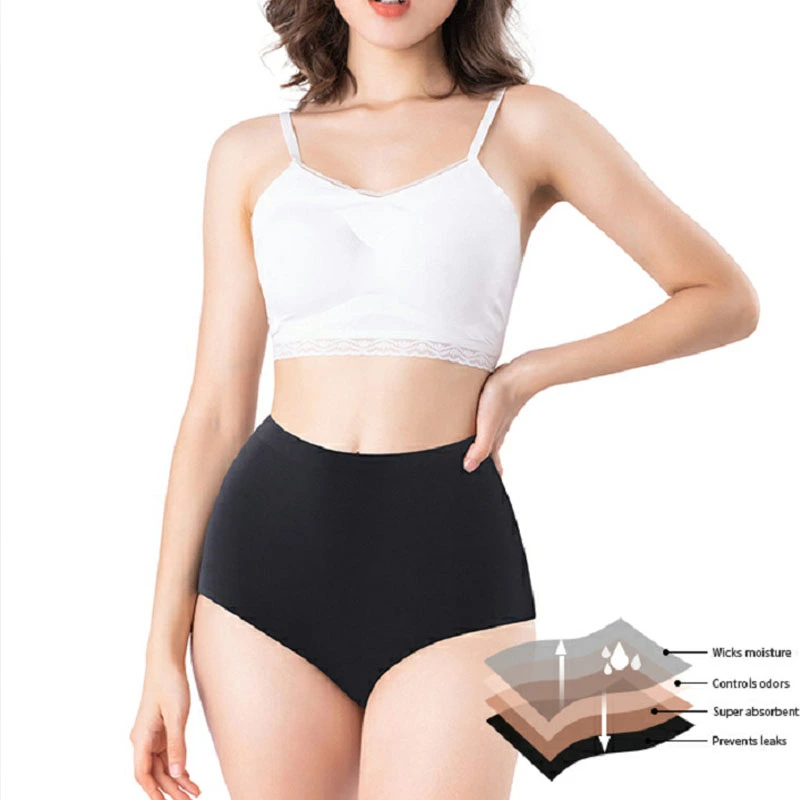 Women's Breathable And Side Leakage Physiological Underwear