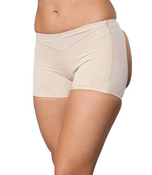 Sexy Exposed Butt Body Shaper Hip-lifting Boxer Briefs