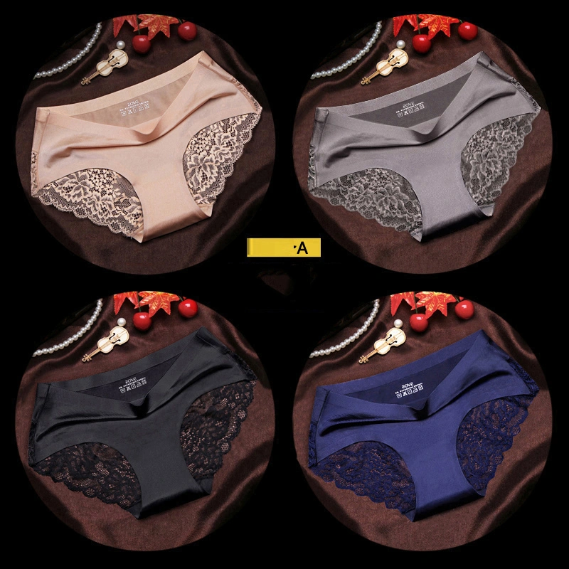 Women's seamless lace panties