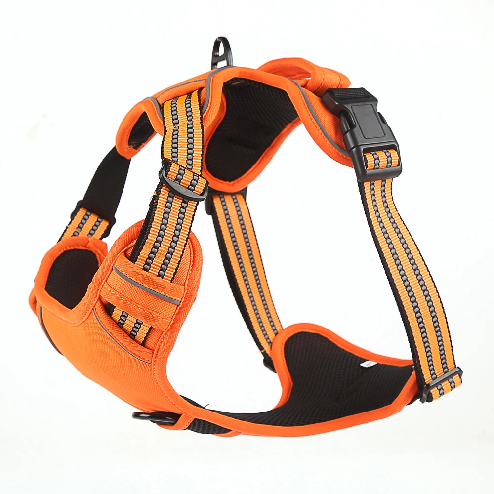 Universal Reflective Vest-style Dog Leash Chest Back