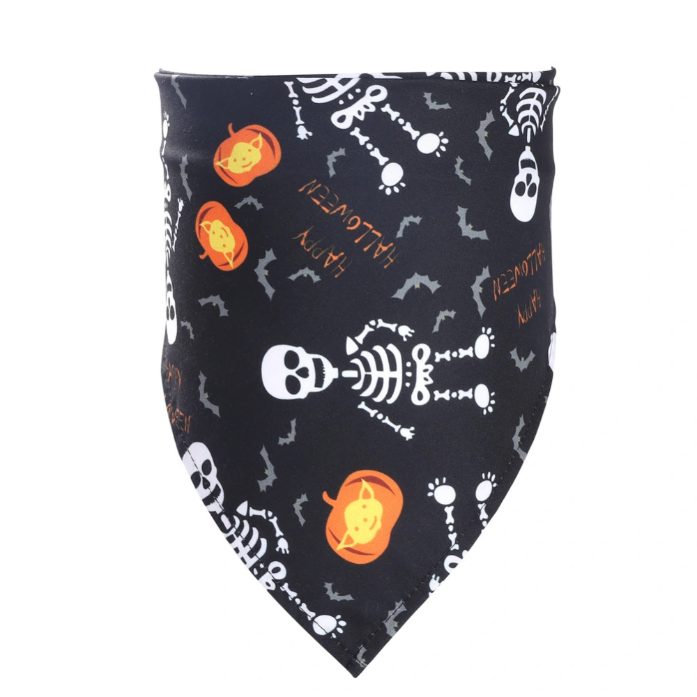 New Halloween Pet Drool Dog Triangle Scarf